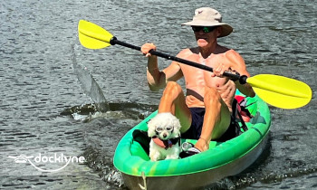 Dells Kayak Rentals boat rental operation on Wisconsin Dells, WI 1