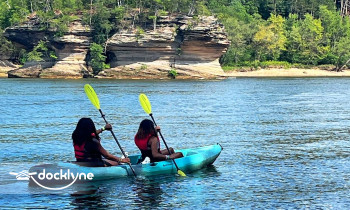 Dells Kayak Rentals boat rental operation on Wisconsin Dells, WI 3