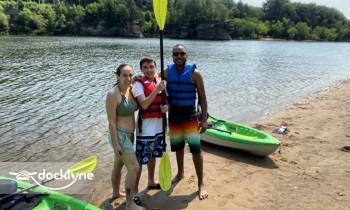 Dells Kayak Rentals boat rental operation on Wisconsin Dells, WI 6