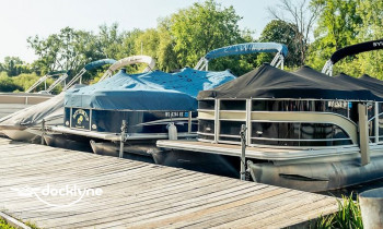 Buddy's Beach Bungalow boat rental operation on Oconomowoc, WI 1