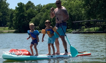 Buffalo King Board Rentals boat rental operation on Lawrence, KS 2