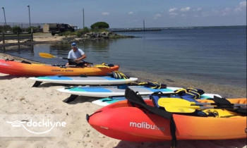 Yakkity Yaks Kayak Rental boat rental operation on Seaside Park, NJ 1