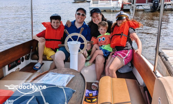 New Jersey Electric Boat Rental & Sales boat rental operation on , NJ 7