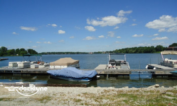 Beaver Dam Bay Marina boat rental operation on Beaver Dam, WI 2