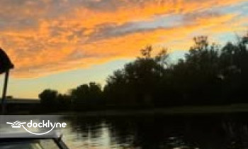 Clemins River Resort boat rental operation on Fremont, WI 2