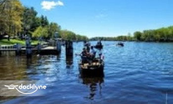 Clemins River Resort boat rental operation on Fremont, WI 7
