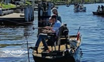 Clemins River Resort boat rental operation on Fremont, WI 8