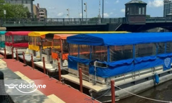 RiverWalk Boat Tours & Rentals boat rental operation on Milwaukee, WI 1