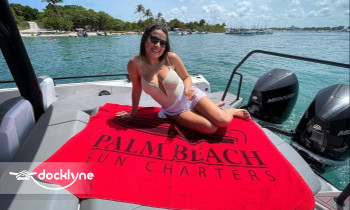 Palm Beach Sun Charters boat rental operation on Lantana, FL 5