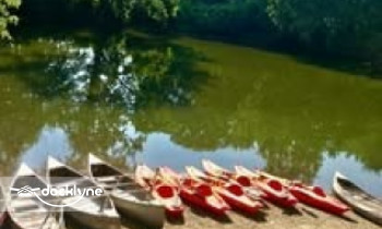 White River Canoe Company boat rental operation on Noblesville, IN 1