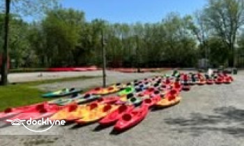 White River Canoe Company boat rental operation on Noblesville, IN 8