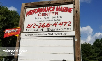 Performance Marine boat rental operation on Sullivan, IN 2