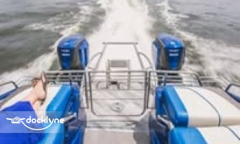Clark's Marine, Inc boat rental operation on North Webster, IN 1