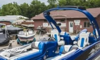 Clark's Marine, Inc boat rental operation on North Webster, IN 2