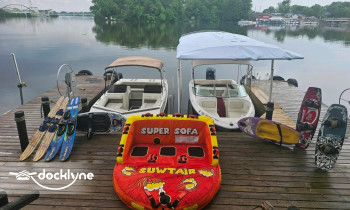 Key Lime Resorts boat rental operation on Monticello, IN 2