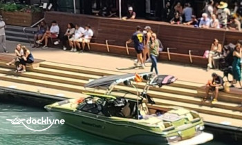 Wakesurf Chicago boat rental operation on Chicago, IL 5