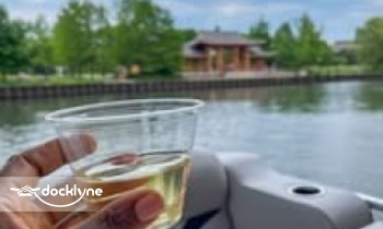 BBQ Pontoon boat rental operation on Chicago, IL 5