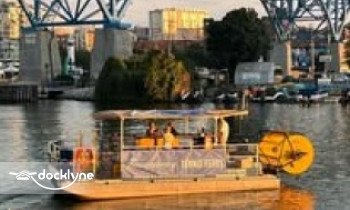 BrewBoat Cleveland boat rental operation on Cleveland, OH 5