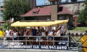 BrewBoat Cleveland boat rental operation on Cleveland, OH 7