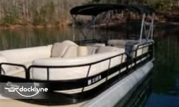 Island Horse's Pontoon Rental boat rental operation on Six Mile, SC 6