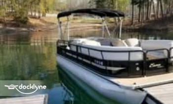 Island Horse's Pontoon Rental boat rental operation on Six Mile, SC 10