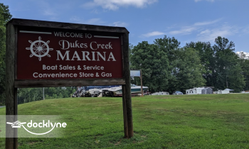 Dukes Creek Marina boat rental operation on Bumpass, VA 9