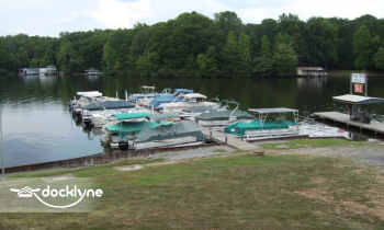 Dukes Creek Marina boat rental operation on Bumpass, VA 12
