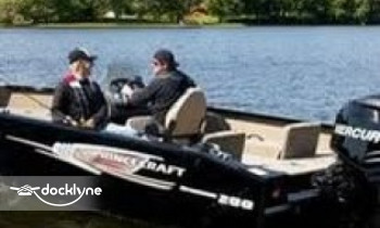 Action Marine boat rental operation on , WI 11