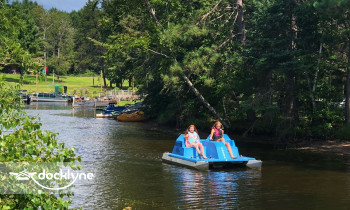 Treeland Resorts boat rental operation on , WI 1