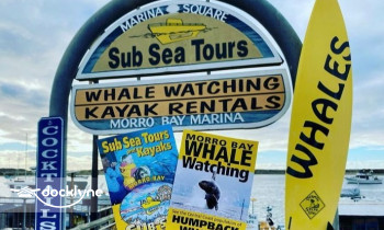 Morro Bay Whale Watching boat rental operation on Morro Bay, CA 2