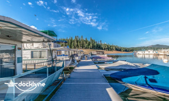 Trinity Lake Marina boat rental operation on Trinity Center, CA 2