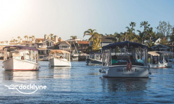 Duffy Electric Boat rental boat rental operation on Newport Beach, CA 1