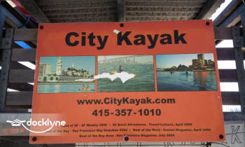 City Kayak boat rental operation on San Francisco, CA 1
