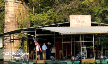 Roses Trout Dock boat rental operation on Norfork, AR 2