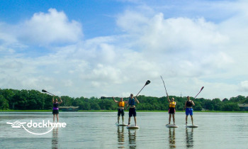 Water Dog Paddle Company boat rental operation on Johns Island, SC 2
