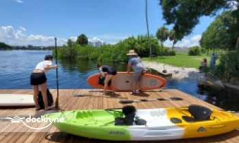 Destination Paddle boat rental operation on Tampa, FL 2