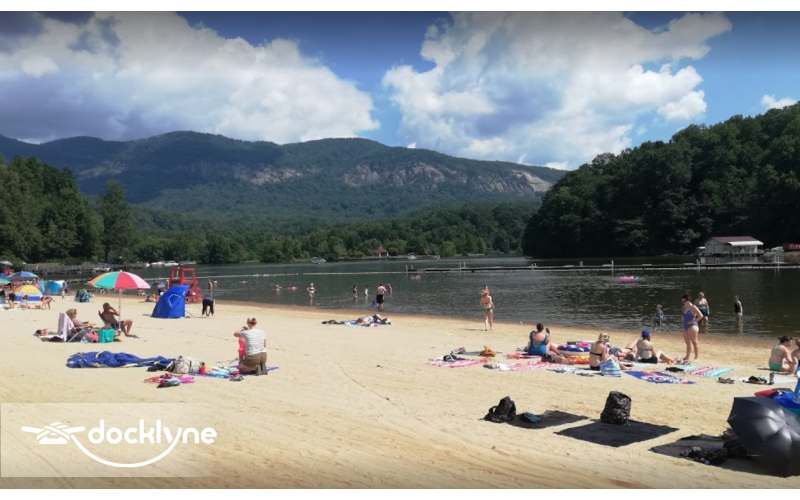 Lake Lure Beach and Water Park Docklyne