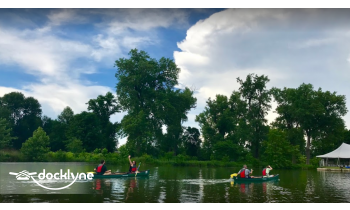 Boathouse Paddle Co boat rental operation on St. Louis, MO 4