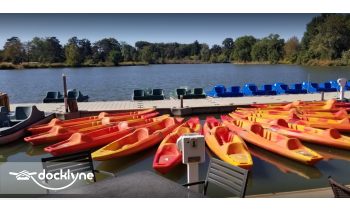 Boathouse Paddle Co boat rental operation on St. Louis, MO 1