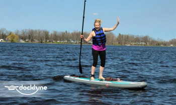 SUPnorth Michigan boat rental operation on Prescott, MI 3
