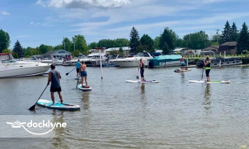 SUPnorth Michigan boat rental operation on Prescott, MI 2