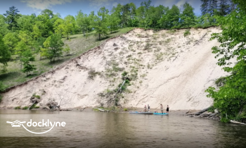 Pine River Paddlesport Center boat rental operation on Wellston, MI 5