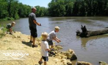 Rock Creek Marina and Campground boat rental operation on Camanche, IA 7