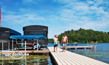 Martin's Tidesides Marine boat rental operation on Sodus Point, NY 2
