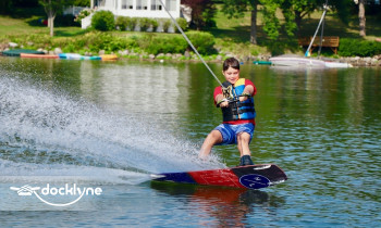 The Marina at Highland Lake boat rental operation on Winsted, CT 6