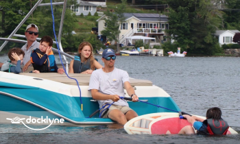 The Marina at Highland Lake boat rental operation on Winsted, CT 7