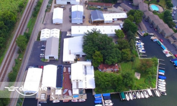 Wawasee Boat Company boat rental operation on Syracuse, IN 2