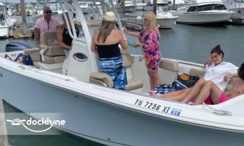 Carefree Boat Club at Bridgeport Harbor Marina boat rental operation on Bridgeport, CT 3