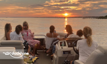 Pontoon Paddler Boat Charters boat rental operation on Westhampton Beach, NY 1