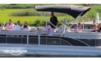 Pontoon Paddler Boat Charters boat rental operation on Westhampton Beach, NY 4